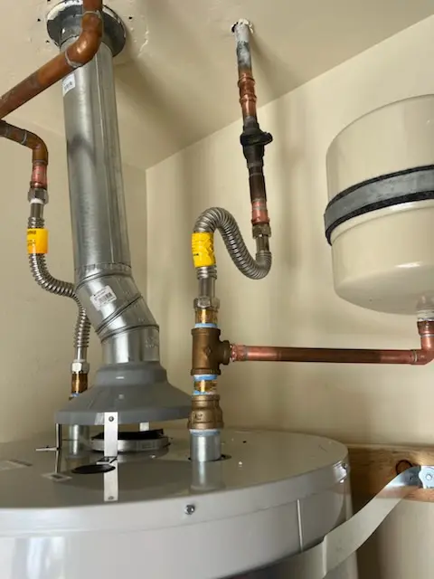 Water heater installation and plumbing repair in Plain City